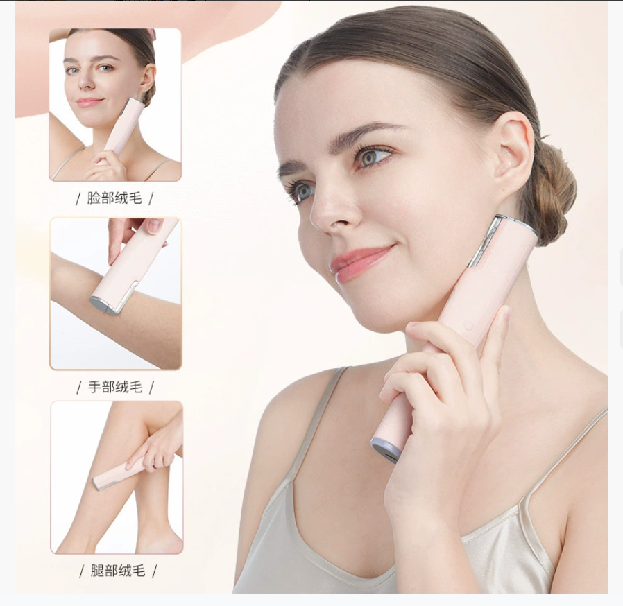 Чудо для удаления волос: новый ультразвуковой электрический эпилятор для женщин удаляет волосы на ногах и подмышках. Перезаряжаемый.