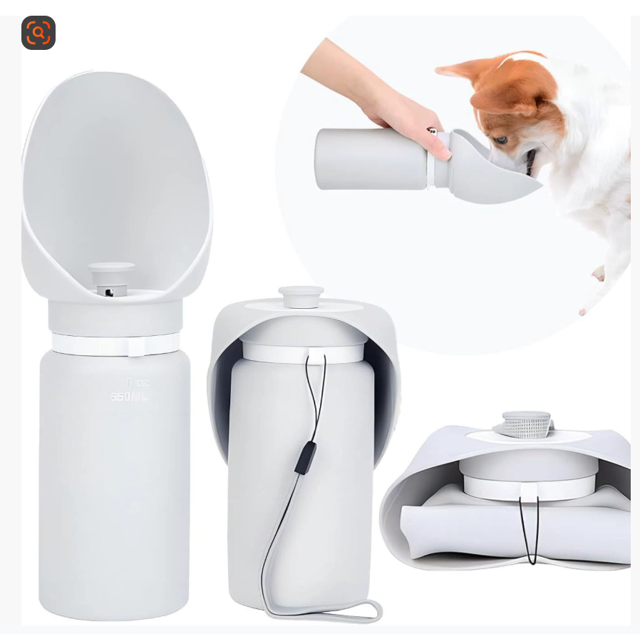 Трансграничный бестселлер: складная бутылка для воды для собак и кошек для прогулок на свежем воздухе. Портативная система гидратации для домашних животных для путешествий с собакой.