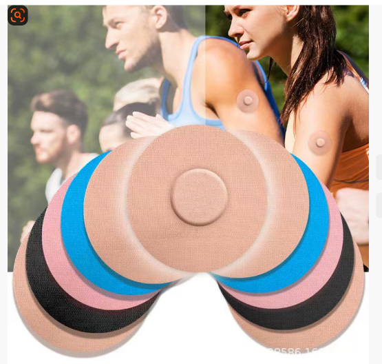 Динамический глюкометр с датчиком Надежный клейкий спортивный потстойкий противоскользящий усиленный мышечный пластырь Динамический глюкометр Sannuo