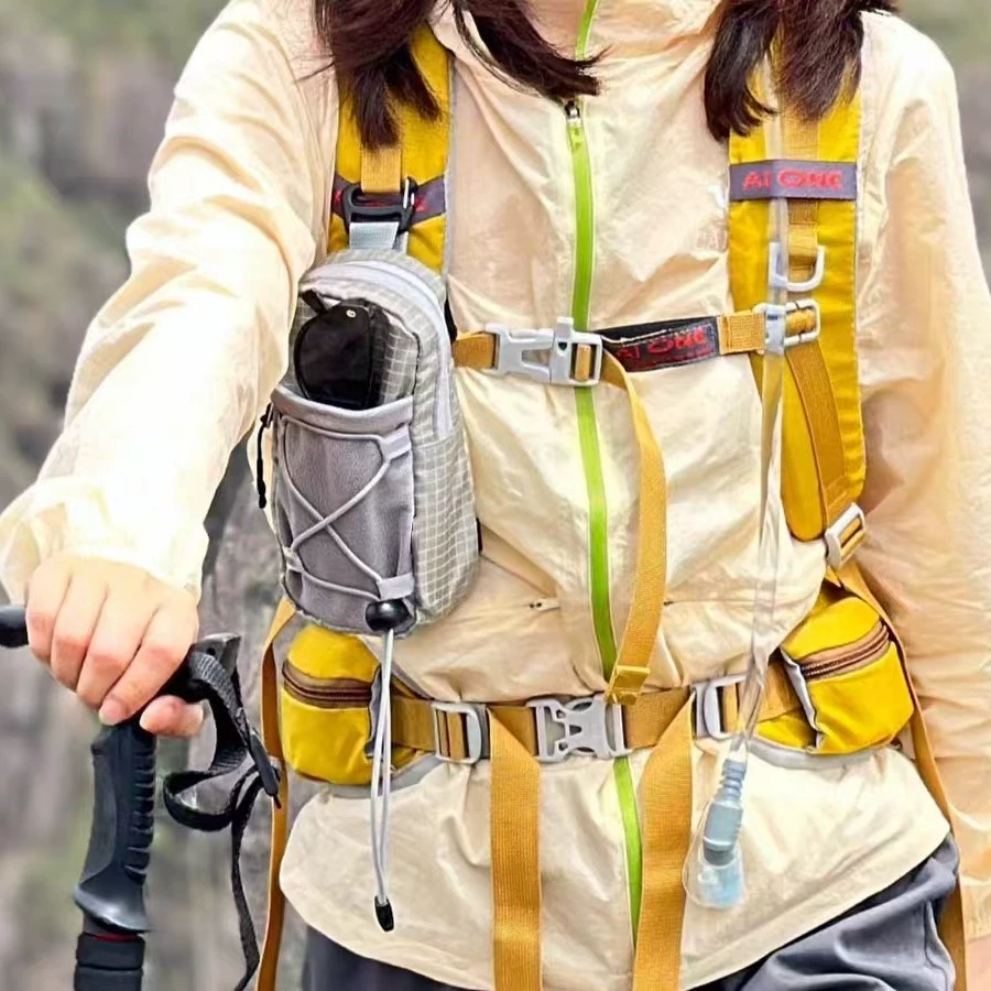 Трансграничная поясная сумка для ношения на открытом воздухе, плечевой ремень для рюкзака, сумка-слинг, чехол для мобильного телефона, походный рюкзак, чехол для портативного зарядного устройства