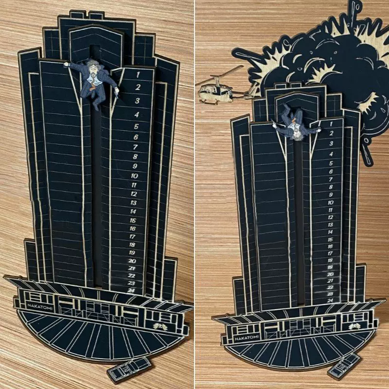 Трансграничный бестселлер: деревянная игрушка «Рождественский адвент-календарь» Бестселлер независимого сайта: настольный календарь «Обратный отсчет до праздника» Оптовая продажа