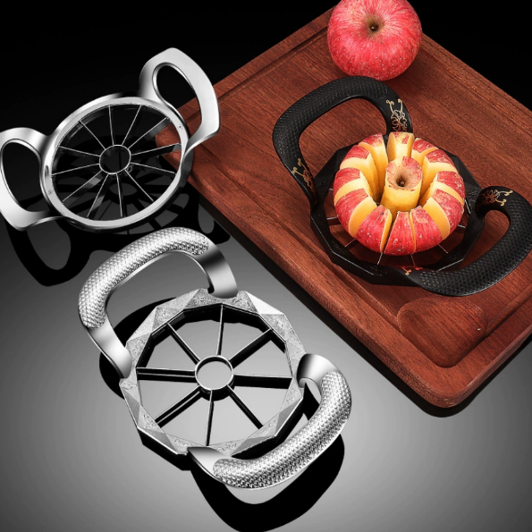 Daoqi Apple Cutter Цинковый кухонный инструмент для нарезки фруктов Креативный портативный сегментатор и вырезатель сердцевины