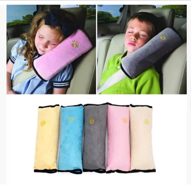 TEMU Чехол для плечевого ремня безопасности автомобильного сиденья Регулятор и крепежное устройство для детского ремня безопасности Удлиненный плюшевый плечевой ремень безопасности