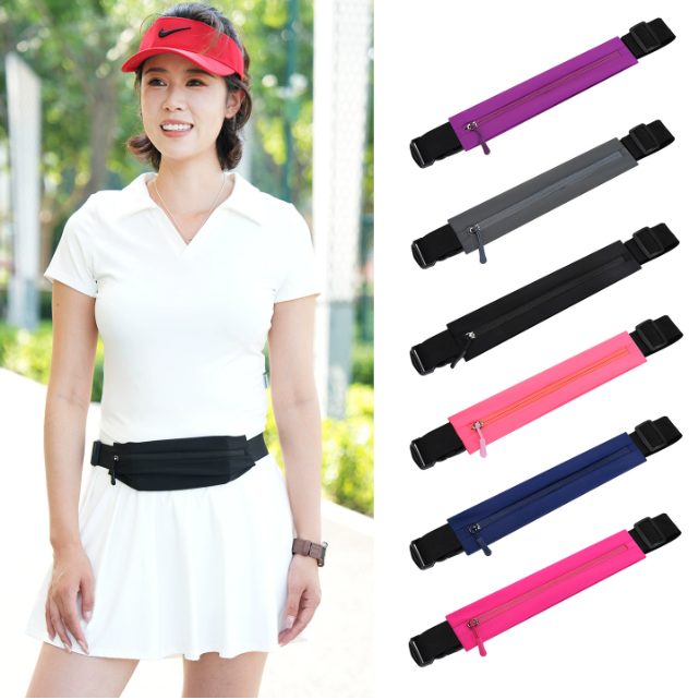 Трансграничная спортивная поясная сумка для бега для женщин - легкая сумка для работы на строительной площадке в корейском стиле для мужчин - невидимая компактная сумка с защитой от краж