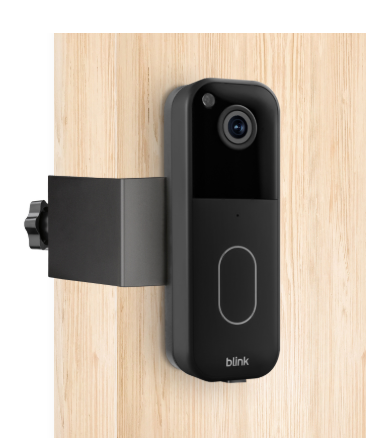 Cross-Border Новый продукт Частная форма Blink Doorbell Mount Hole-Free Anti-Theft Fixed Door Clamp с пластиковой опорной пластиной
