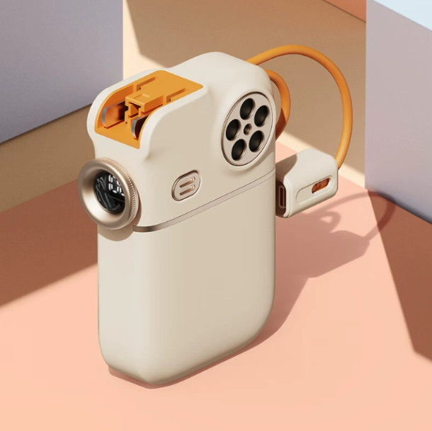 i-mu Phantom Sound Проводной сверхбыстрый портативный зарядный устройство Компактный мини-зарядный устройство с высокой емкостью и двунаправленной быстрой зарядкой