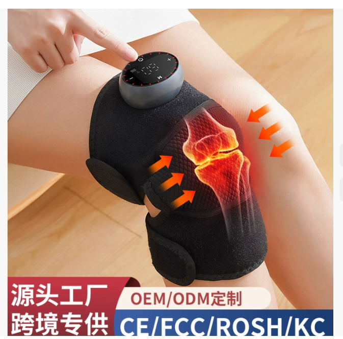 Электрическая нагревательная наколенная подушка Самонагревающийся массажер для колен Тепловая терапия при хронической боли в коленном суставе Нагревательный компресс для колен с артритом Чудодейственное средство для облегчения боли в коленном суставе