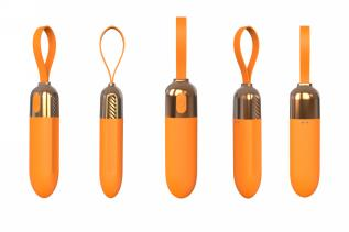 Перезаряжаемый мини-вибратор-пуля Полностью силиконовый вибратор-пуля Секс-игрушка для взрослых Мастурбатор для женщин