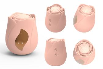 Трансграничный вибратор в форме розы Вибрирующее яйцо с функцией всасывания для получения удовольствия Массажер для женщин Мастурбатор для женщин Товары для взрослых