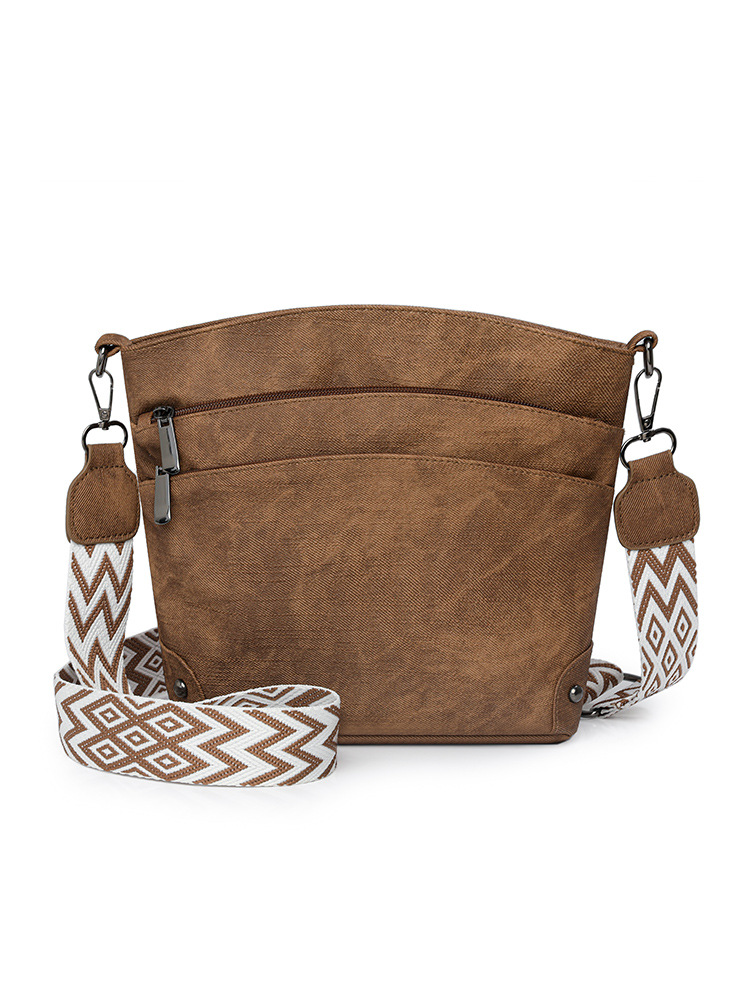 Трансграничная женская сумка через плечо с тремя отделениями 2026 Новая минималистичная сумка для повседневного использования Сумка через плечо для мам Оптовая продажа