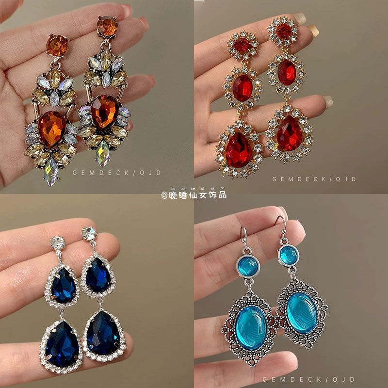 Имперские серьги-капли 2026 Новинка Бестселлер Элегантные женские серьги Роскошные Легкие Роскошные