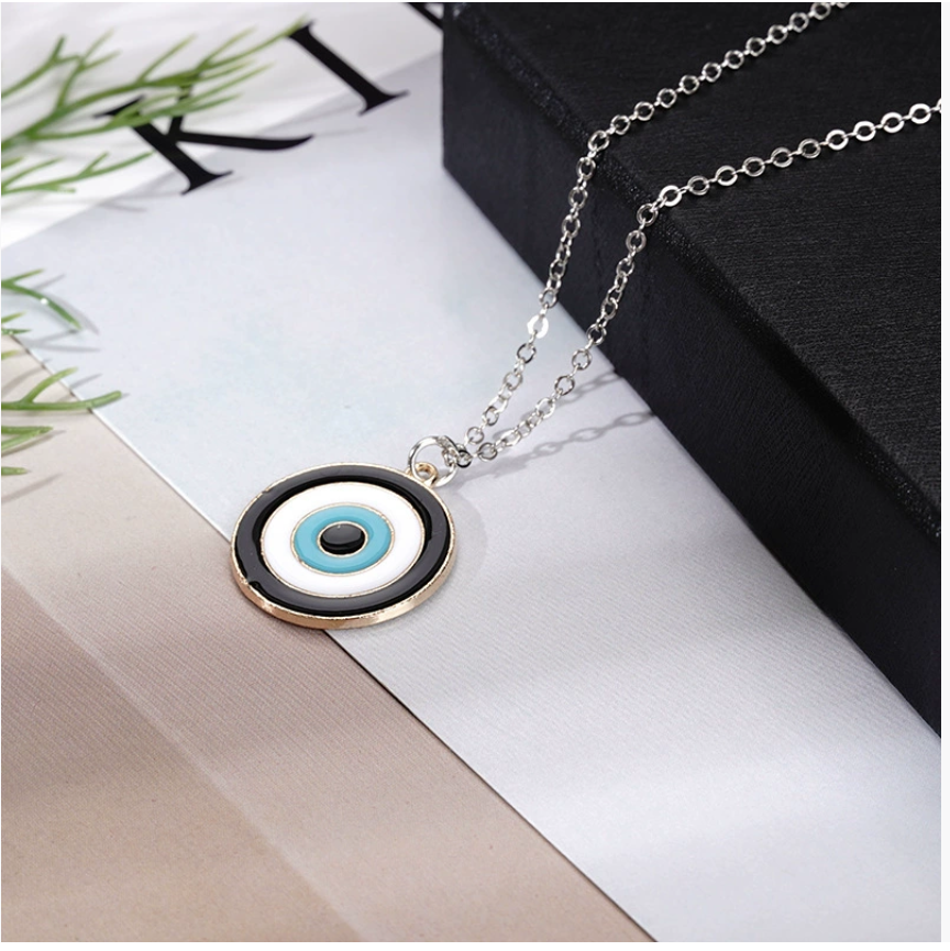 Модные и стильные турецкие сережки-подвески с голубыми камнями для пары с простой окантовкой, бестселлер в Европе и Америке.