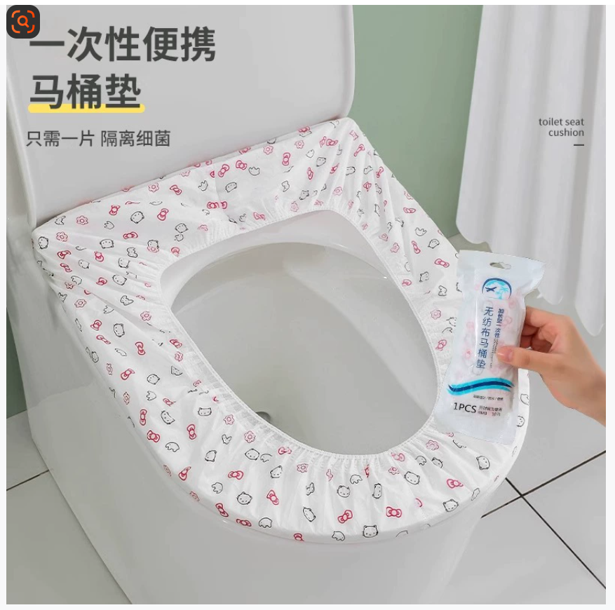 Одноразовые чехлы для унитаза для дома, путешествий и отелей Производитель чехлов для унитаза Оптовая продажа