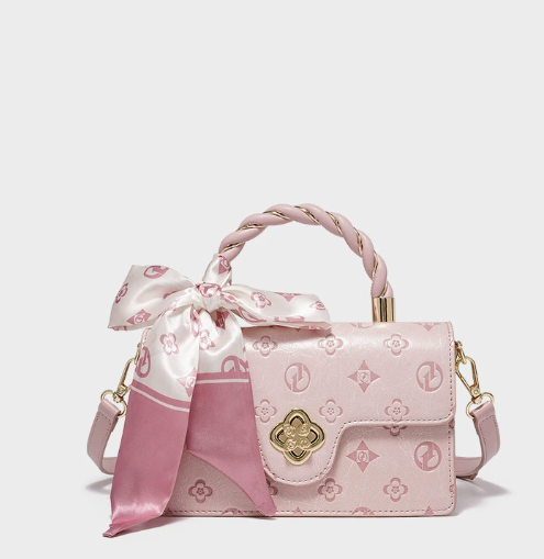 Camellia Mini Square Handbag Роскошная сумка для женщин 2026 Новая сумка через плечо с принтом