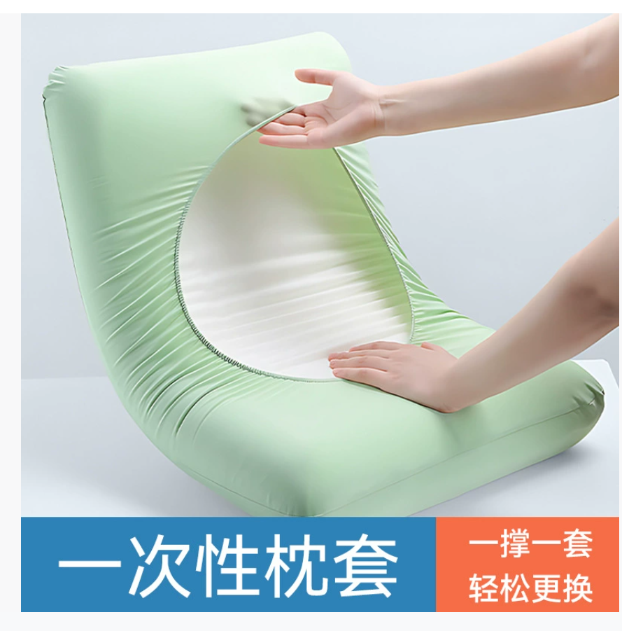 Одноразовая наволочка, чехол для подушки в путешествии, утолщенное грязезащитное постельное белье для односпальной кровати в поезде, постельное белье для отеля