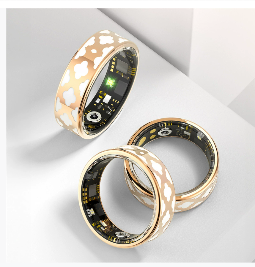 Оптовая продажа смарт-кольца R10M Enamel: нишевая технологическая сенсация для зарубежных рынков с фитнес-трекером для мониторинга сердечного ритма и сна