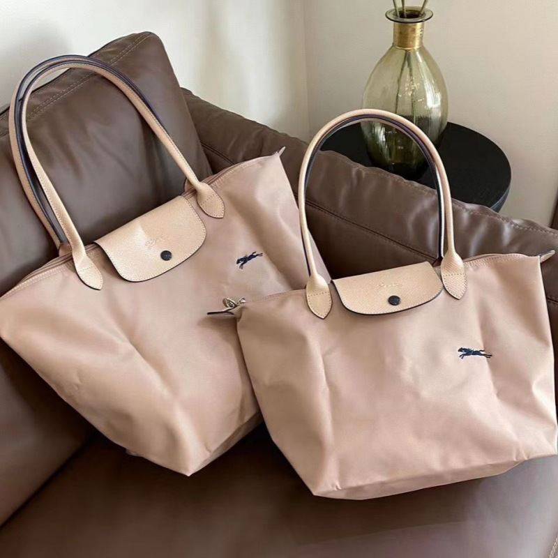 Эксклюзивная трансграничная продажа: французская сумка Longxiang с вышивкой в виде пельменей, складная сумка, вместительная сумка Longxiang, женская сумка через плечо