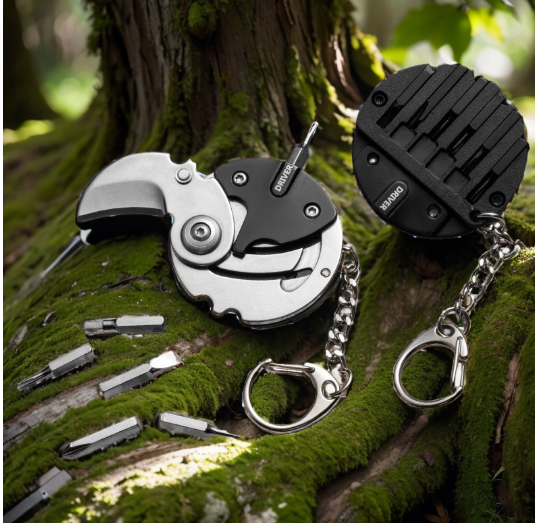 Карманный складной нож Coin Pocket Outdoor Sharp Portable Compact Pendant Neck Key Mini EDC Tool Fruit Knife