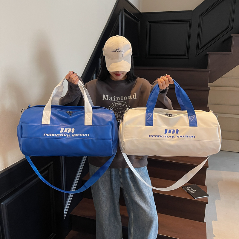 Сумка для фитнеса для мужчин и женщин Сумка для спортивных тренировок с отделениями для сухих/мокрых вещей Сумка для плавания Ручная сумка через плечо Сумка для деловых поездок Сумка для коротких поездок