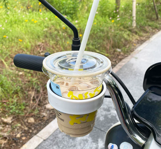 Универсальный держатель для стаканов для электрического велосипеда, держатель для бутылок для горного велосипеда, держатель для напитков для электрического скутера, держатель для кофе/чая/напитков, крепежный кронштейн для велосипеда