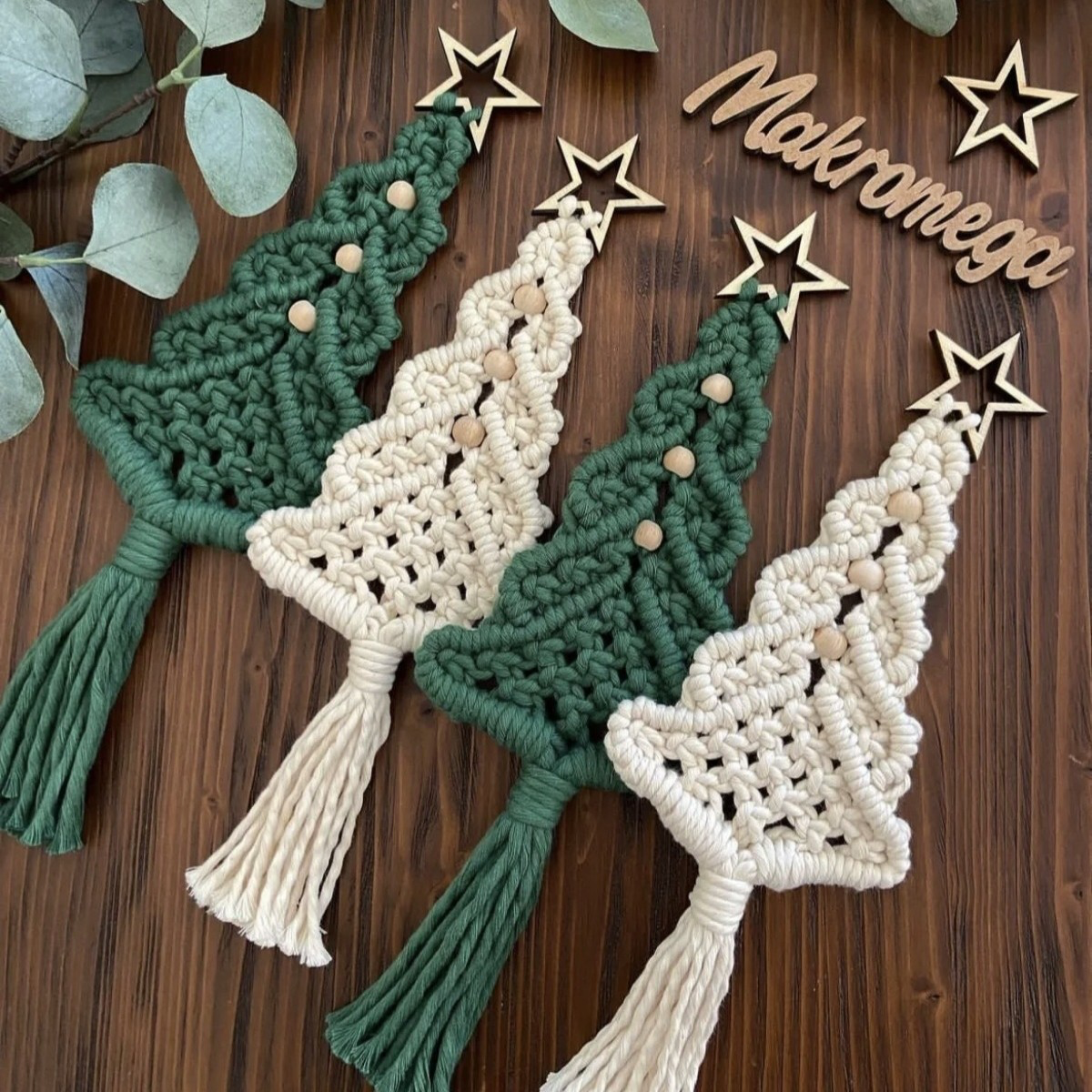 Трансграничные ручные гобелены для украшения елки «Счастливая звезда» Праздничные украшения Колокольчики Снежинки Настенные украшения