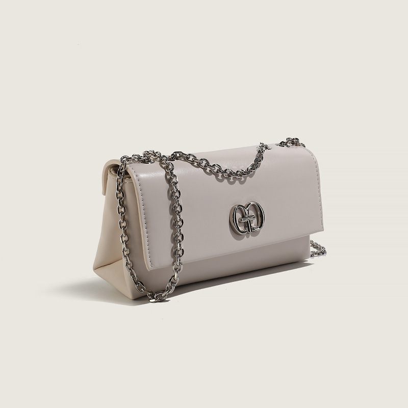 Весна/лето Сладкая и дерзкая сумка на цепочке 2026 Роскошная модная тенденция Компактная квадратная сумка с клапаном Женская мини-сумка через плечо Чехол для мобильного телефона