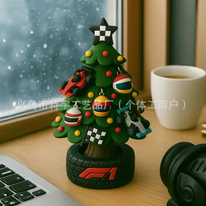 Трансграничные рождественские украшения Рождественские елочные украшения из смолы Рождественские украшения для вечеринок оптом