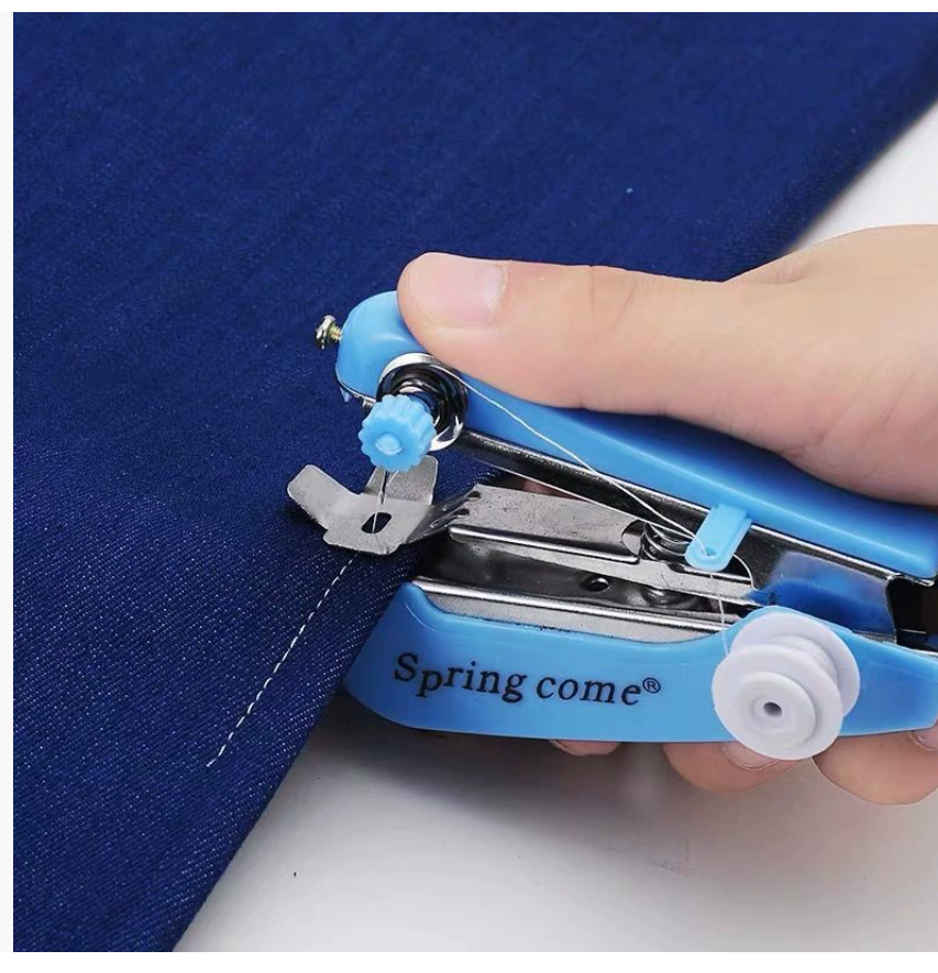 Портативная мини-ручная швейная машина для домашнего использования Многофункциональная швейная машина Springcome Creative