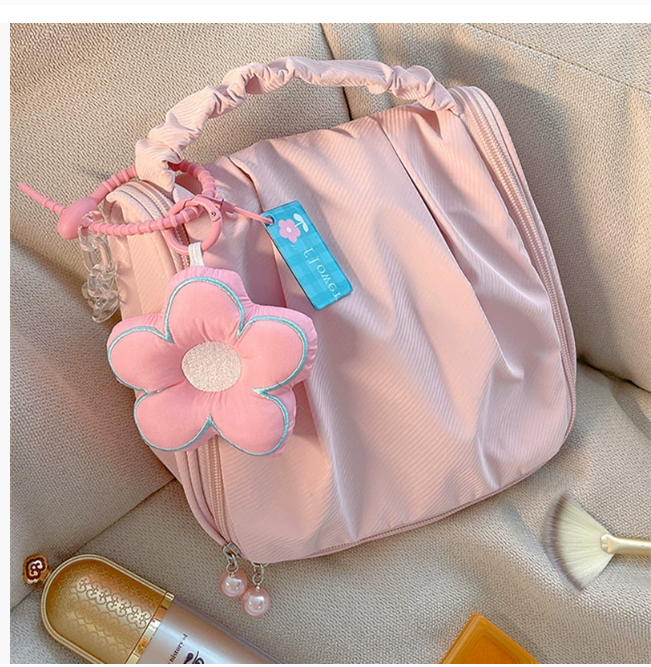 Косметичка в форме облака: портативная дорожная косметичка большого объема, вдохновленная роскошью, премиум-класса, для хранения щеток по уходу за кожей, туалетных принадлежностей.