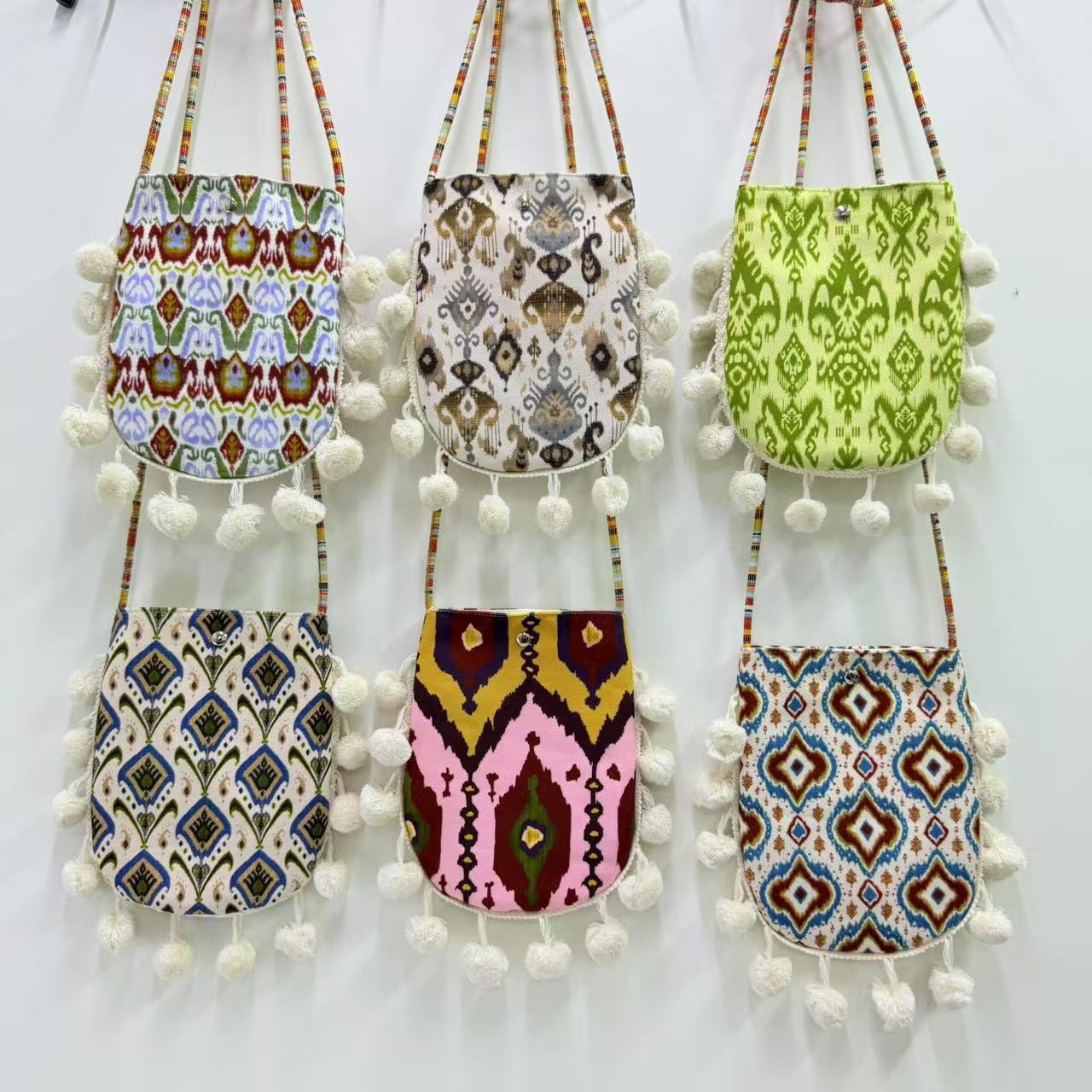 Сумка квадратной формы в этническом стиле Синьцзяна с узором «Адлес» Модная креативная сумка-тоут Большая сумка для женщин