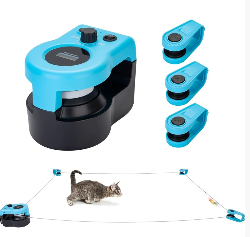 Новинка из-за рубежа: игрушка для кошек, средство для похудения кошек, интерактивная игрушка с перьями для кошек, игрушка с дистанционным управлением и звуковыми эффектами.