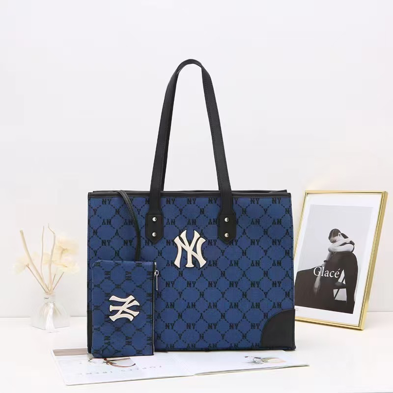 Южная Корея 2026 Новая сумка MLB Tote Bag Женская модная сумка Универсальная сумка на каждый день Большая сумка через плечо