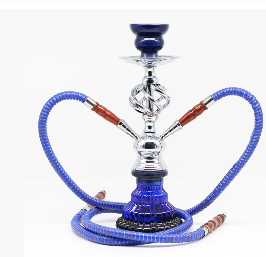 Готовый набор для кальяна в арабском стиле напрямую с завода Небольшая модель с двумя трубками Новый бестселлерный полный набор для кальяна