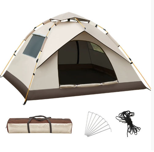 Готовая к использованию палатка для кемпинга: полностью автоматическая, водонепроницаемая, устойчивая к солнечному излучению, быстро открывающаяся конструкция.