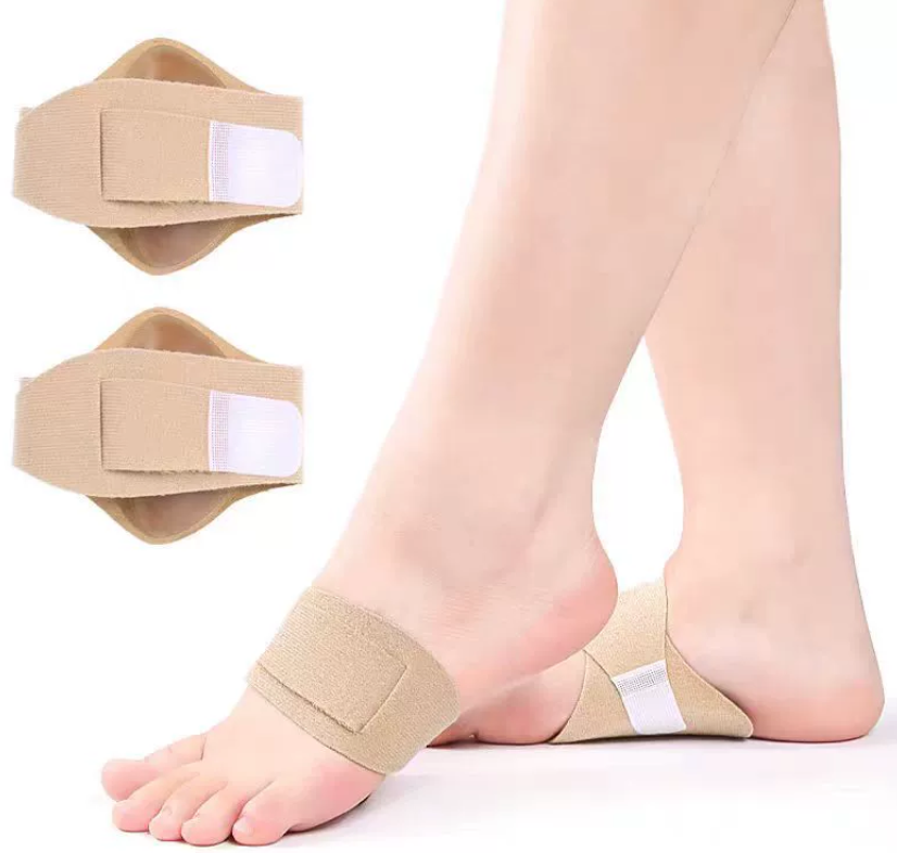 Трансграничный корректор свода стопы для коррекции вальгусной деформации большого пальца стопы Регулируемый нескользящий силиконовый ремешок для поддержки пальцев и большого пальца стопы Ортопедическая стелька