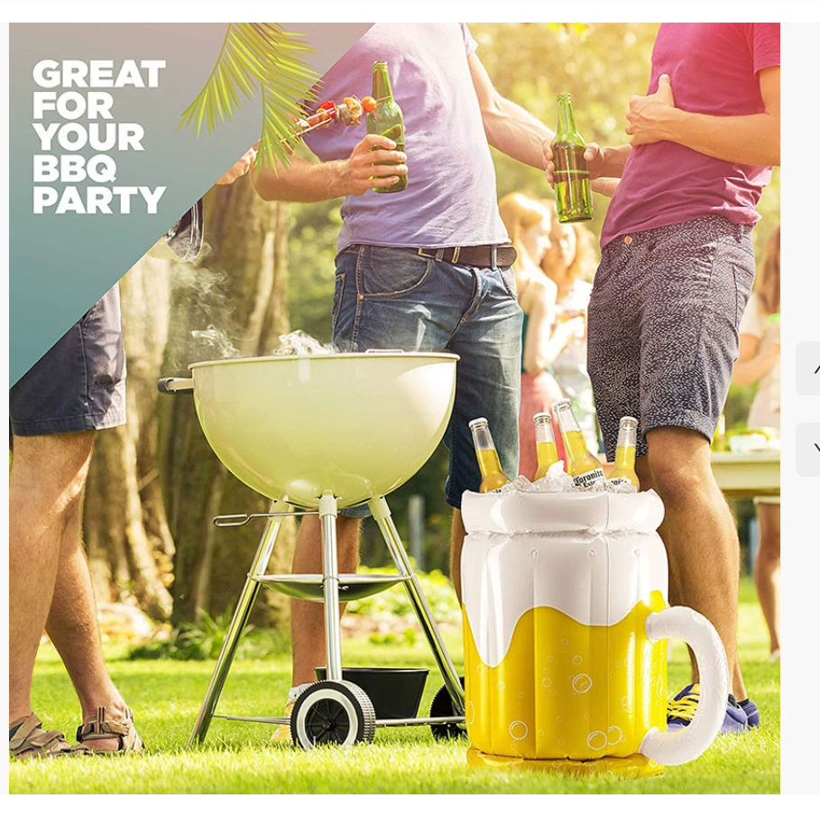 Надувная пивная кружка Наружный портативный ведерко для льда Пляжная вечеринка у бассейна Охладитель для пива Охлаждение льдом Надувные аксессуары