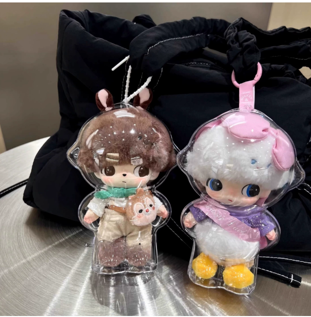 POPMART Bubble Mart Прозрачный защитный чехол из ПВХ — высокое качество