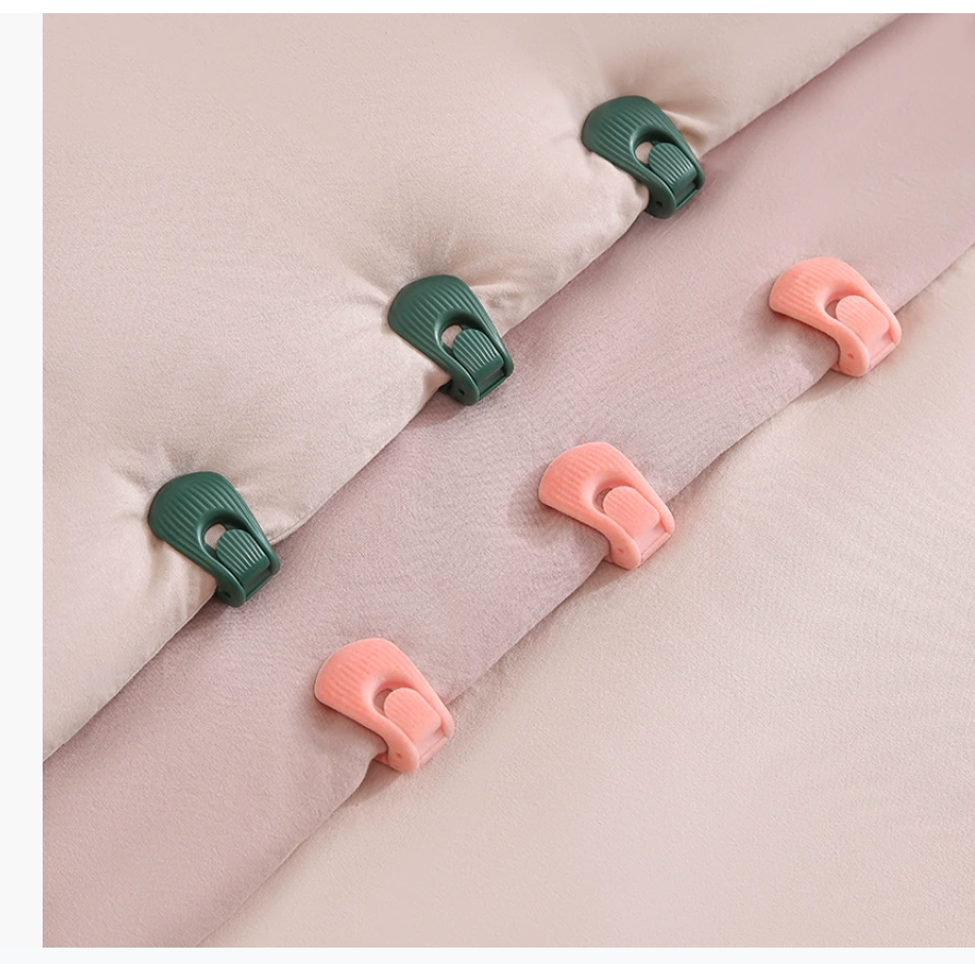 Производитель симпатичных зажимов для простыней — в наличии Зажимы для простыней и одеял Предотвращают соскальзывание простыней и пододеяльников Зажимы в форме ракушки
