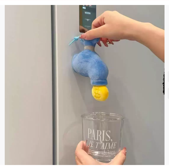 Богатый как Крез! 2026 Магнитный кран нового стиля Магнит для холодильника Декор Причудливые креативные настенные магнитные украшения