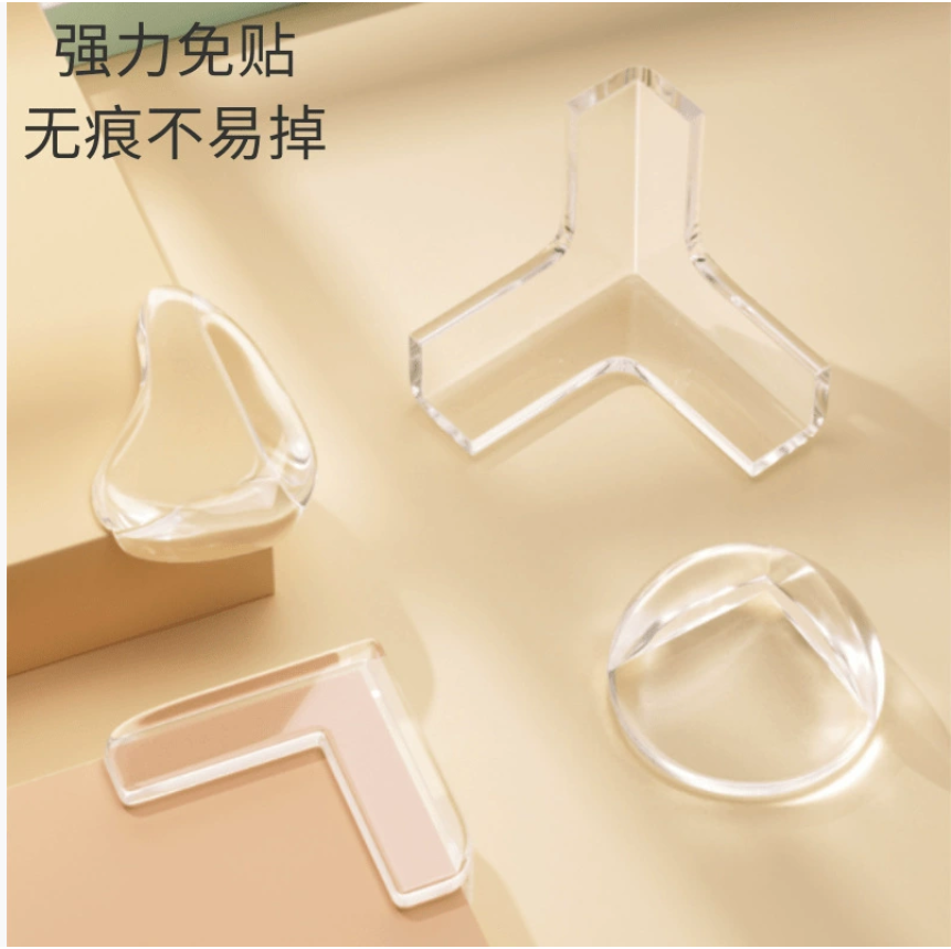 Прозрачные безопасные для детей уголки для диванов и мебели Мягкие защитные уголки для журнальных столиков ПВХ-чехлы для защиты краев мебели