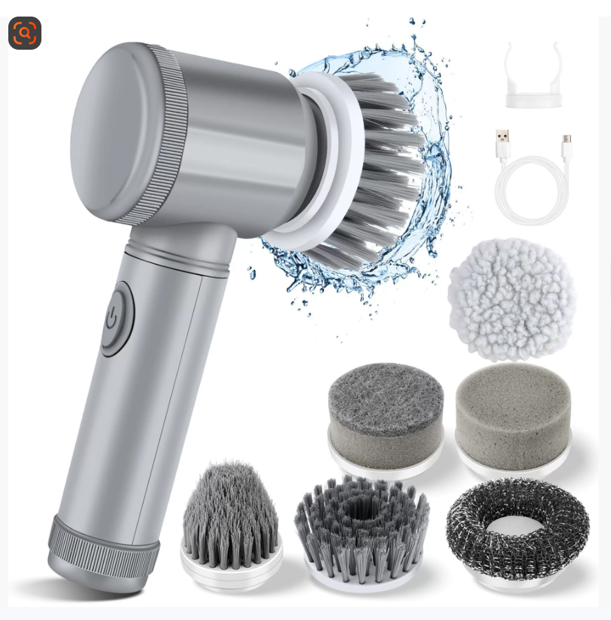 Бестселлер Электрическая чистящая щетка Многофункциональное средство для чистки кухни и ванной комнаты Электрическая чистка обуви Трансграничная прямая поставка