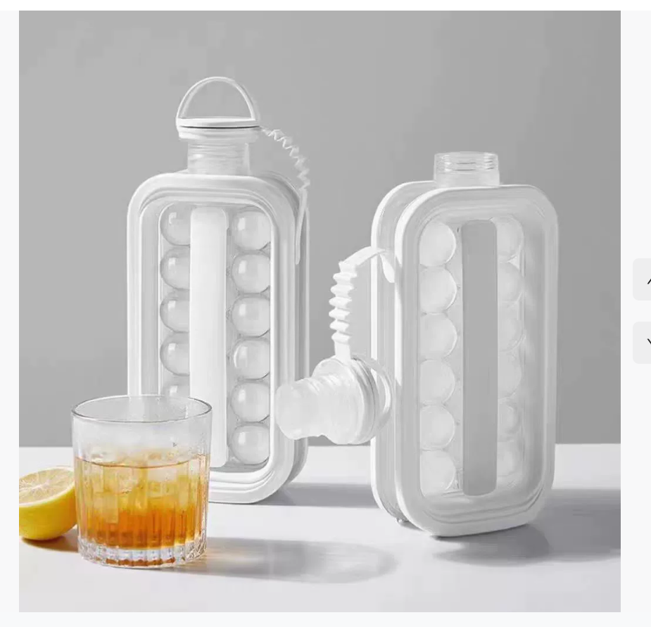 Легкосъемная портативная складная силиконовая форма для кубиков льда «два в одном» для домашнего использования. Стаканчики для холодных напитков.