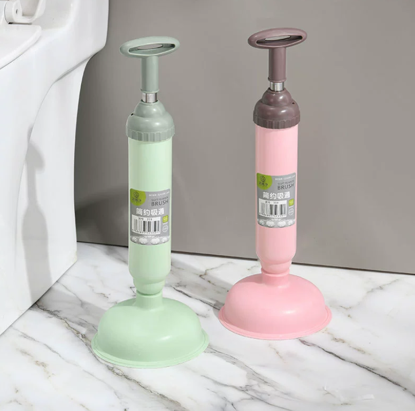 Вантуз для унитаза Средство для прочистки стоков в ванной комнате Мощный инструмент для прочистки стоков Вантуз для раковины Средство для прочистки стоков One-shot