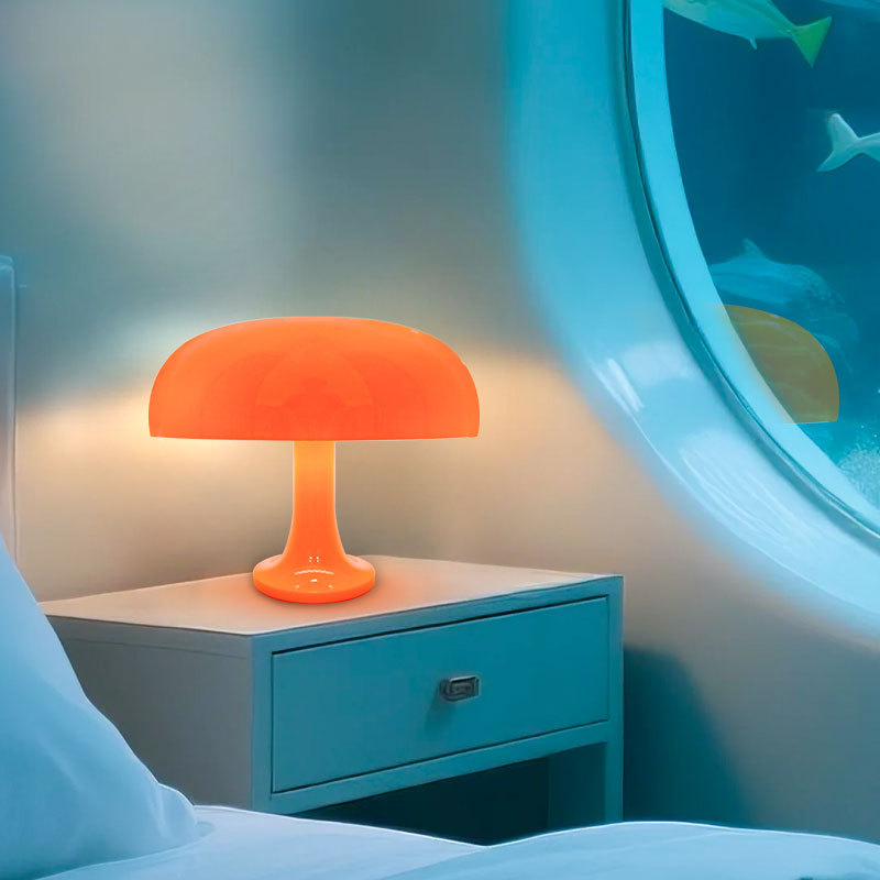 Трансграничный бестселлер: датская грибная ночная лампа Минималистичная прикроватная лампа для гостиной USB Креативная декоративная настольная лампа с вилкой
